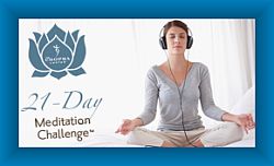 Chopra Center's 21-Day Meditation Challenge